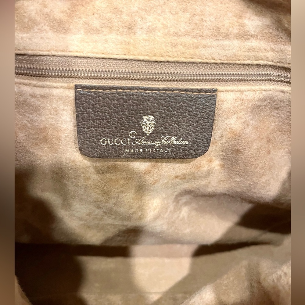 Gucci Beige and Brown Crossbody Bag - Picture 11 of 12